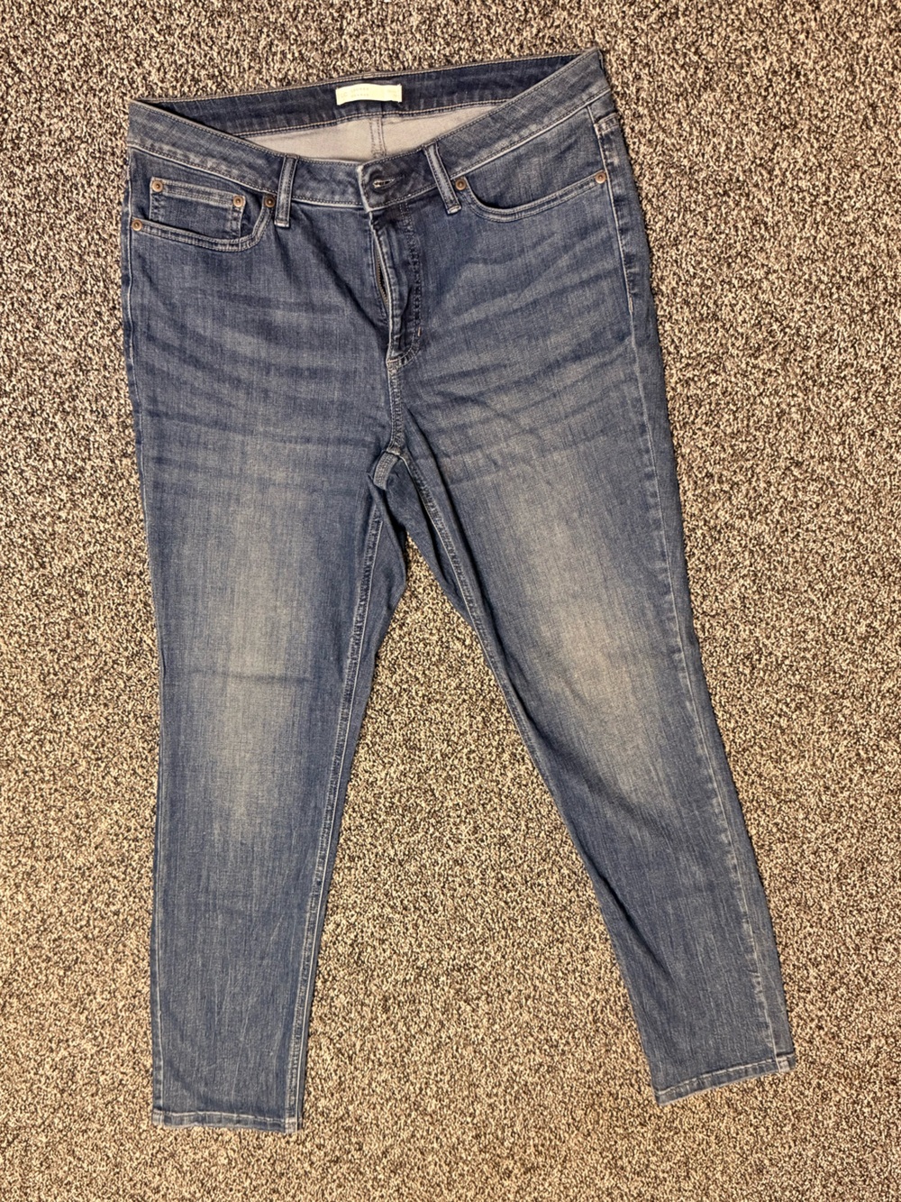 LC Lauren Conrad Women's Skinny Jeans - Dark and Medium Blue Washes - Picture 11 of 11